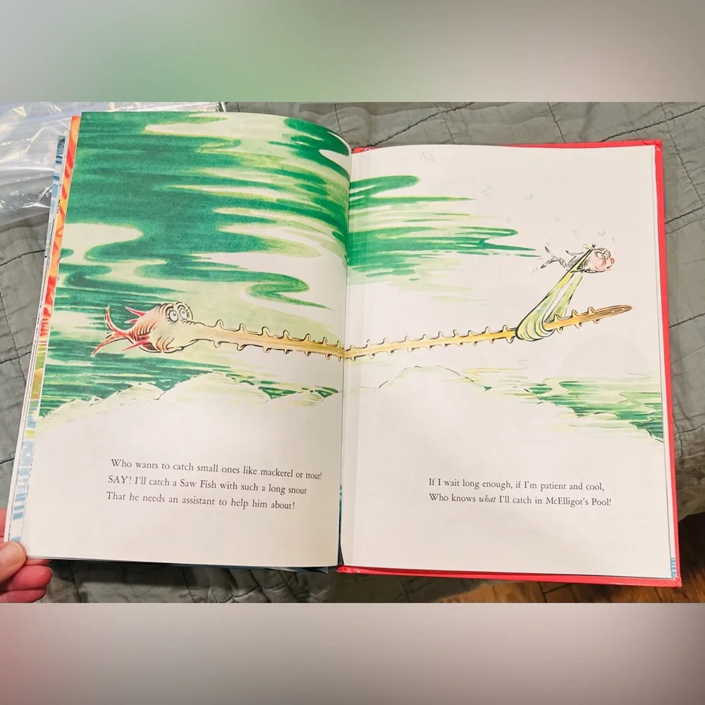 RARE- HTF Dr. Seuss McElligots Pool HB- Excellent condition!